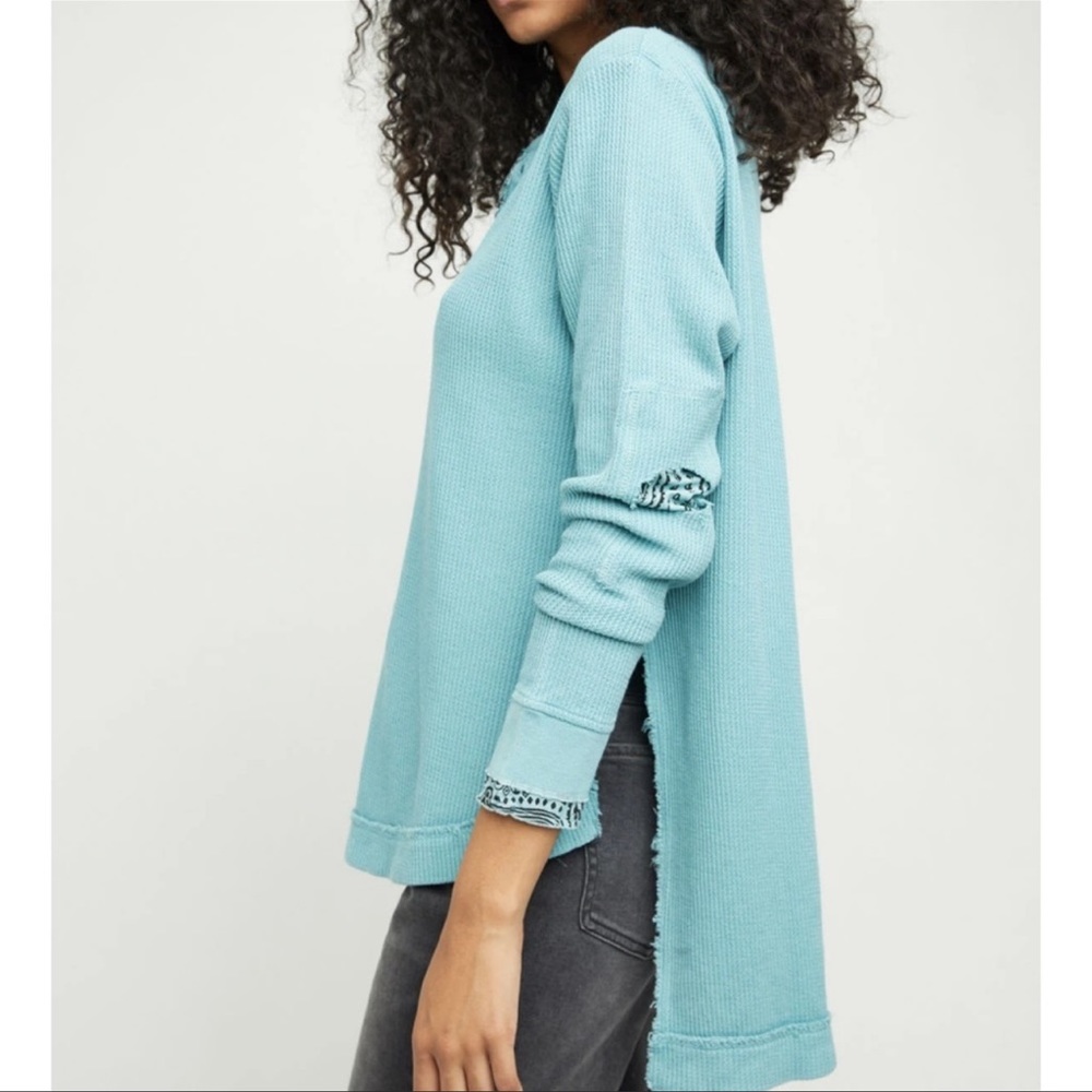 Free People Long Sleeve Henley
